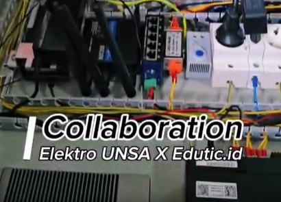 Teknik Elektro UNSA Kolaborasi Bareng Edutic.id